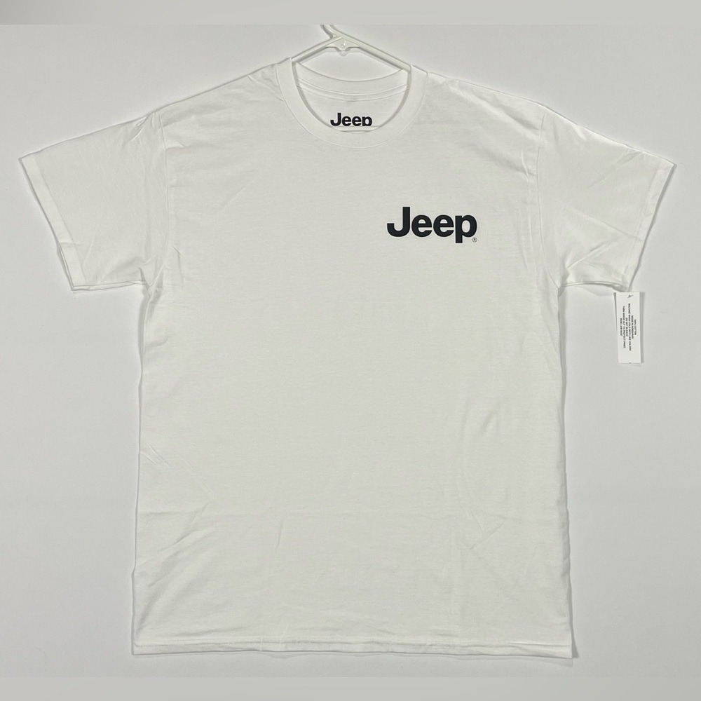 Jeep Logo Tee (Brand New With Tags) Classic White T-Shirt, rubicon off-roading